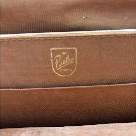 Vintage Rieke Satchel with Faux Crocodile Embossing - Picture 6 of 12